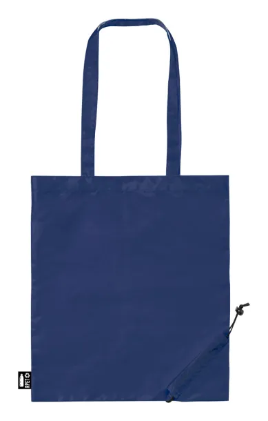 Lulu foldable RPET shopping bag Dark blue