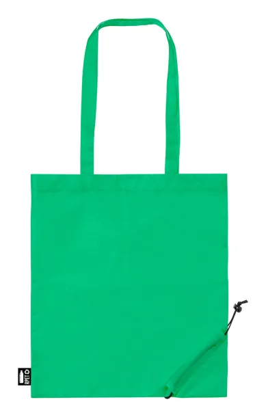 Lulu foldable RPET shopping bag Green