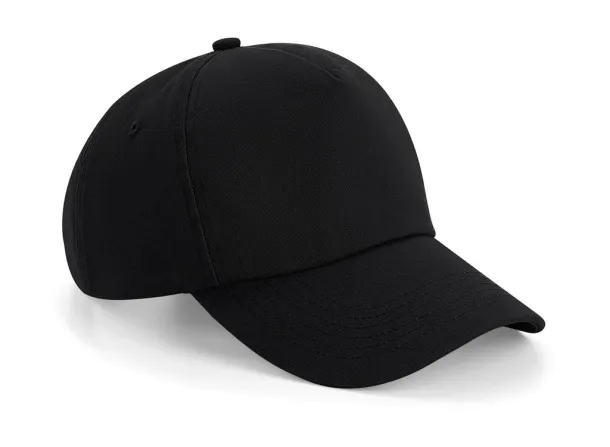  Authentic 5 Panel Cap - Beechfield Black