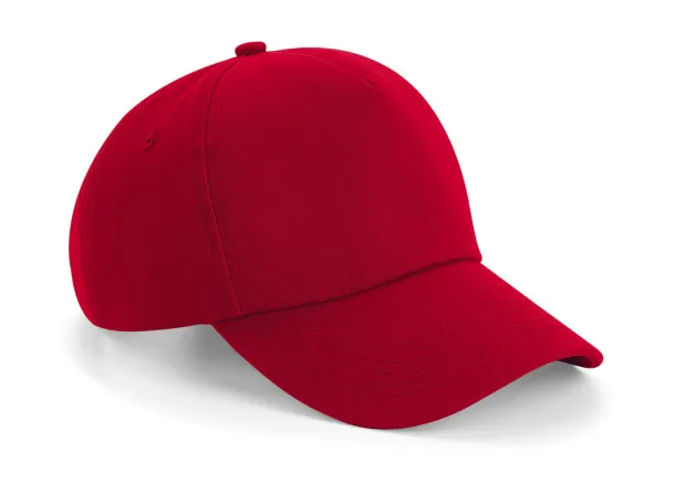  Authentic 5 Panel Cap - Beechfield Classic Red