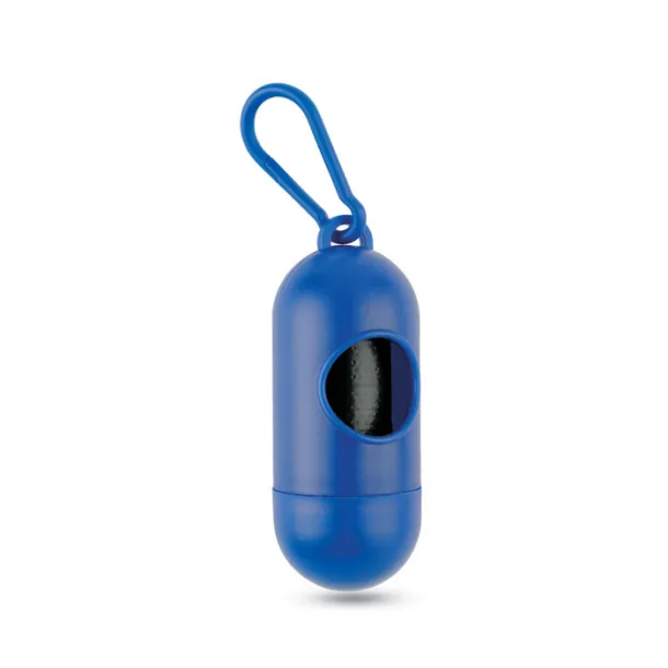 TEDY Container for pet bag w/ hook Blue