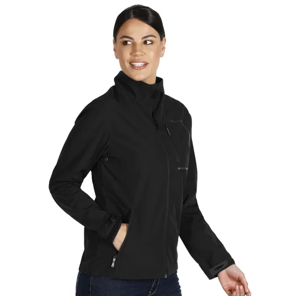 RALLY WOMEN Women's softshell jacket - EXPLODE Black