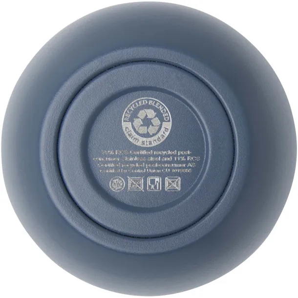 Corzo šalica od RCS certificiranog recikliranog nehrđajućeg čelika s bakrenom vakuumskom izolacijom, 350 ml Hale Blue