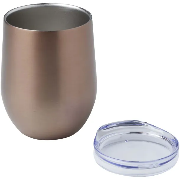 Corzo šalica od RCS certificiranog recikliranog nehrđajućeg čelika s bakrenom vakuumskom izolacijom, 350 ml Bronze