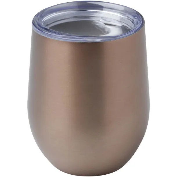 Corzo šalica od RCS certificiranog recikliranog nehrđajućeg čelika s bakrenom vakuumskom izolacijom, 350 ml Bronze