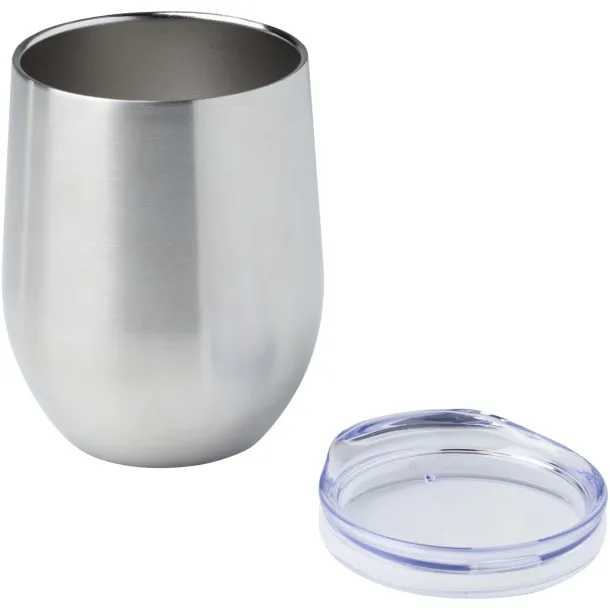 Corzo 350 ml RCS certified recycled stainless steel copper vacuum insulated cup Silver