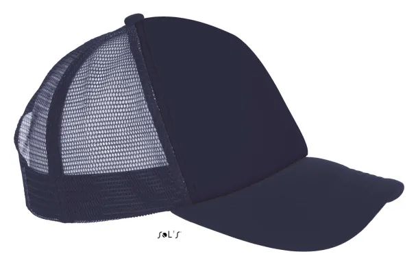  SOL'S BUBBLE - FIVE PANEL MESH CAP - SOL'S French Navy