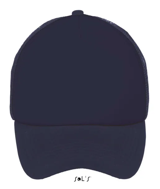  SOL'S BUBBLE - FIVE PANEL MESH CAP - SOL'S French Navy