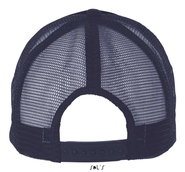  SOL'S BUBBLE - FIVE PANEL MESH CAP - SOL'S French Navy