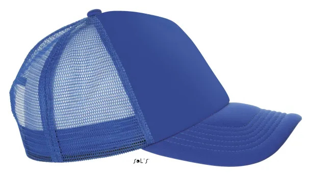  SOL'S BUBBLE - FIVE PANEL MESH CAP - SOL'S Royal blue