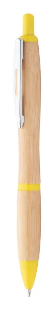 Coldery bamboo ballpoint pen Yellow Natural