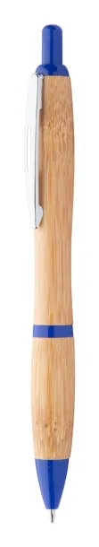 Coldery bamboo ballpoint pen Blue Natural