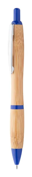 Coldery bamboo ballpoint pen Blue Natural