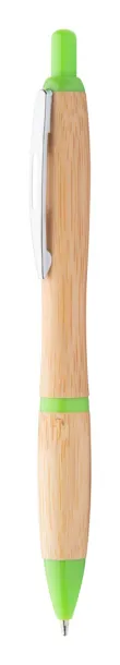 Coldery bamboo ballpoint pen Green Natural