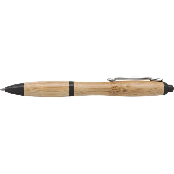  Bamboo ball pen Crna