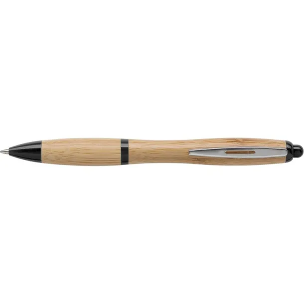  Bamboo ball pen Crna