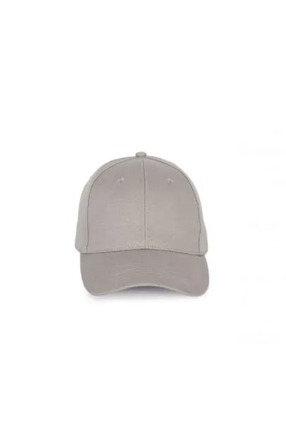  6 PANELS COTTON CAP - K-UP Light Grey