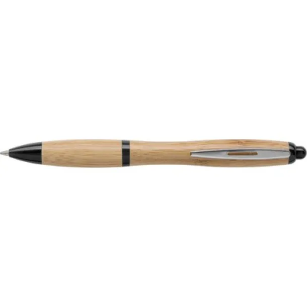  Bamboo ball pen Crna