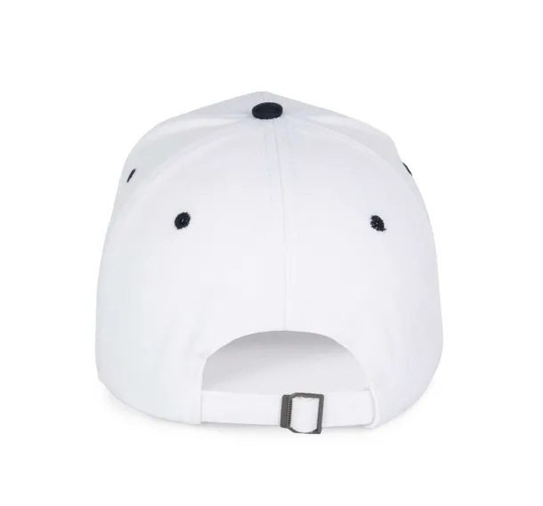  6 PANELS COTTON CAP - K-UP White Navy
