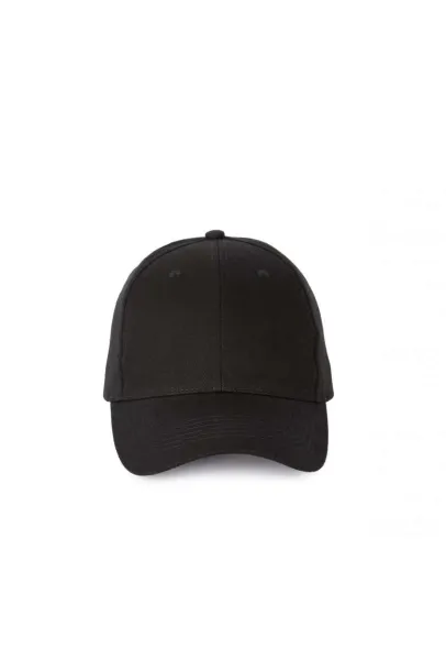  6 PANELS COTTON CAP - K-UP Black Light Grey