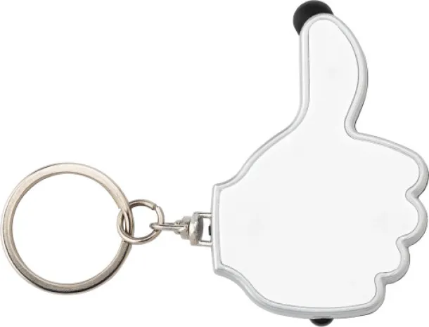 MELVIN ABS 2-in-1 key holder white