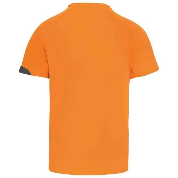  KIDS' SHORT-SLEEVED JERSEY - Proact Orange Black