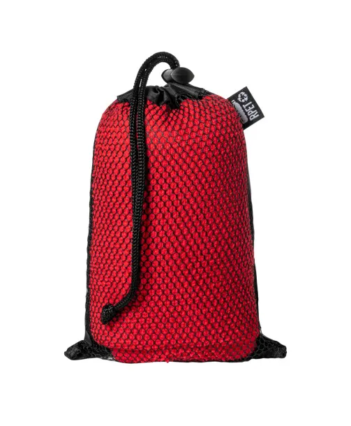 Slash RPET towel Red