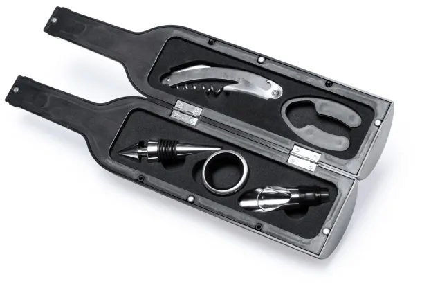 Quantium wine set Black