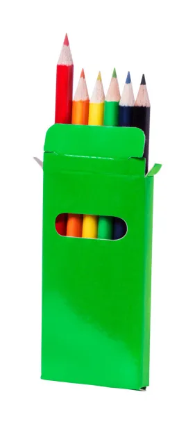 Garten 6 pc pencil set Green