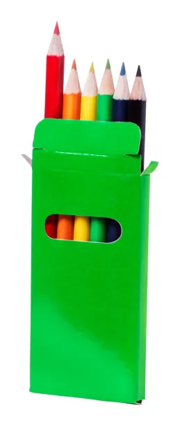 Lionni 6 pc pencil set Green