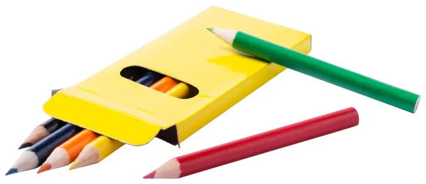 Garten 6 pc pencil set Yellow