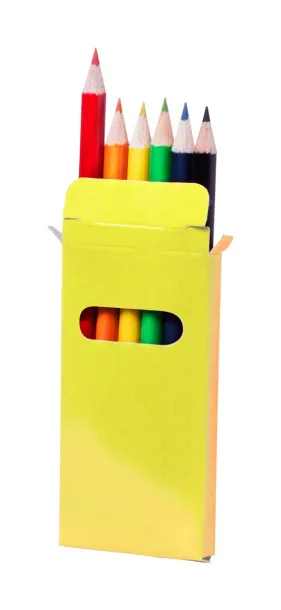 Lionni 6 pc pencil set Yellow