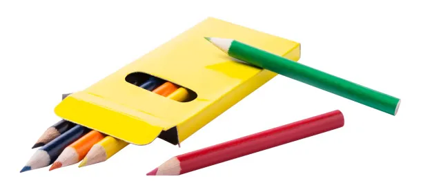 Garten 6 pc pencil set Yellow