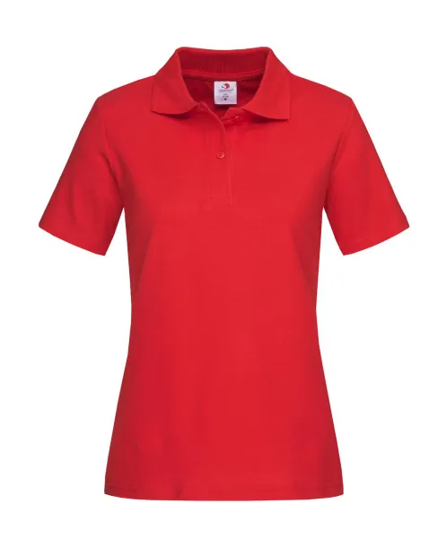  Ženska polo majica - Stedman Scarlet Red