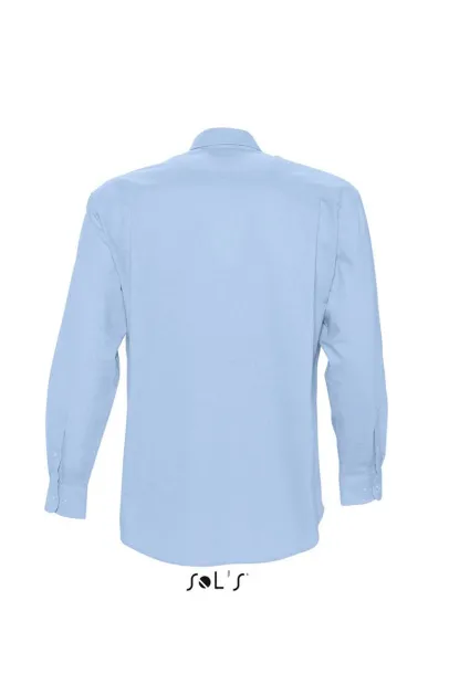 SOL'S BOSTON LONG SLEEVE OXFORD MEN'S SHIRT - SOL'S Sky blue