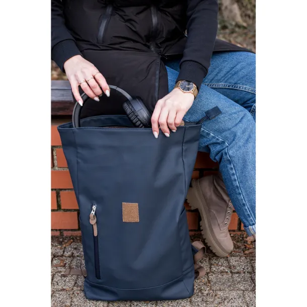 Chike B'RIGHT vodootporni ruksak za 15,6" laptop navy blue