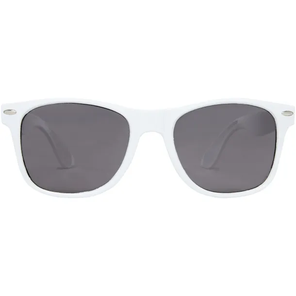 Sun Ray rPET sunglasses - Unbranded White