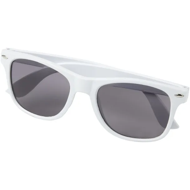 Sun Ray rPET sunglasses - Unbranded White