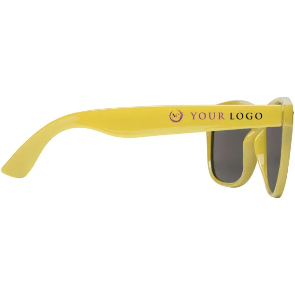 Sun Ray rPET sunglasses - Unbranded Yellow