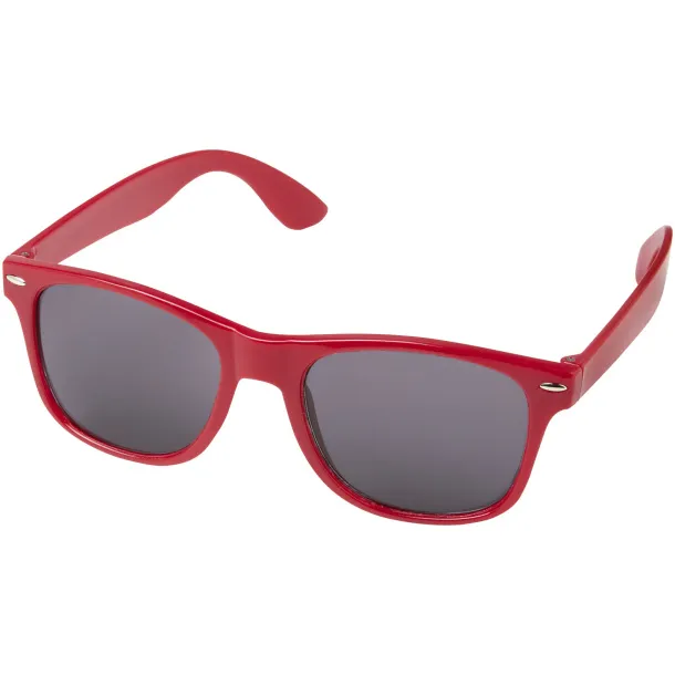 Sun Ray rPET sunglasses - Unbranded Red