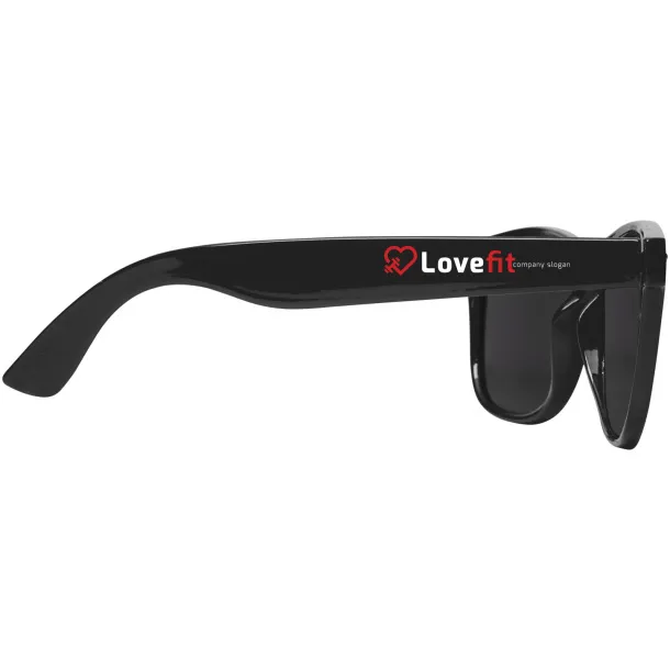 Sun Ray rPET sunglasses Solid black