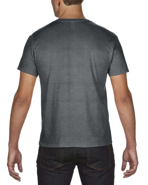  Perolaka majica kratkih rukava s V izrezom - Anvil Dark Heather