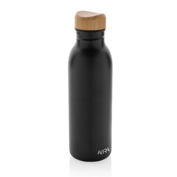  Avira Alcor RCS Re-steel single wall water bottle 600 ML - Avira Black 