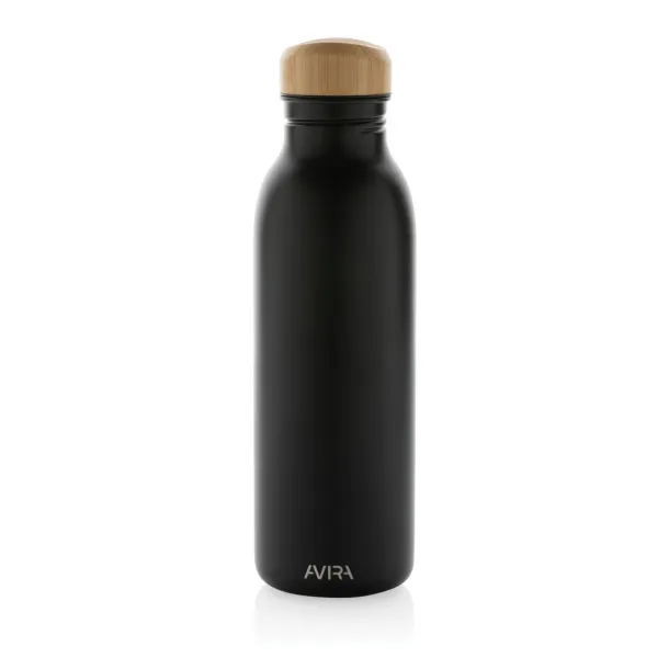  Avira Alcor RCS Re-steel single wall water bottle 600 ML - Avira Black 