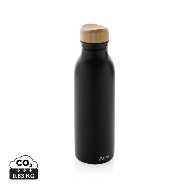  Avira Alcor RCS Re-steel single wall water bottle 600 ML - Avira Black 