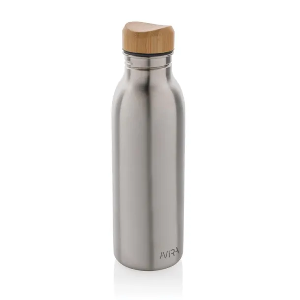  Avira Alcor RCS Re-steel single wall water bottle 600 ML - Avira Silver 