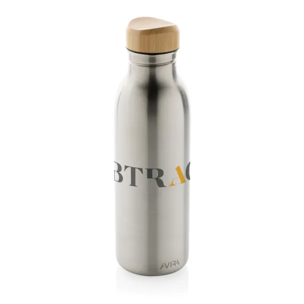  Avira Alcor RCS Re-steel single wall water bottle 600 ML - Avira Silver 