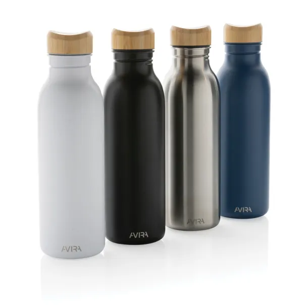  Avira Alcor RCS Re-steel single wall water bottle 600 ML - Avira Silver 