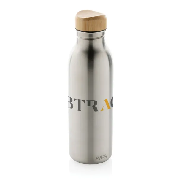  Avira Alcor RCS Re-steel single wall water bottle 600 ML - Avira Silver 