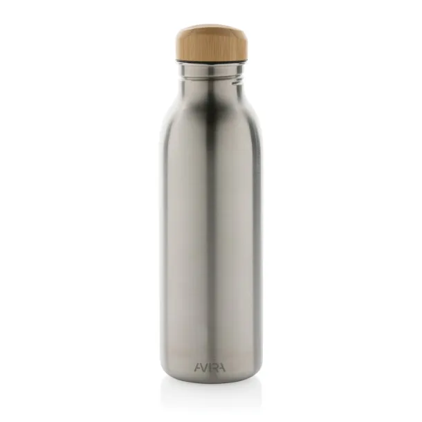  Avira Alcor RCS Re-steel single wall water bottle 600 ML - Avira Silver 